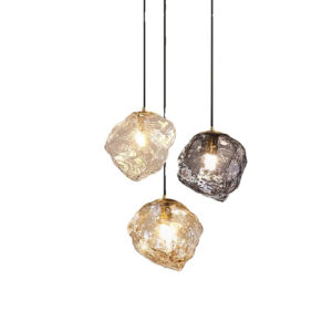 Ice Cube Shaped Chandelier
