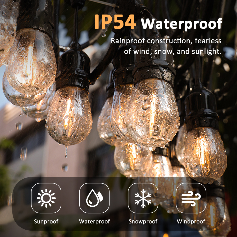 S14 Outdoor String Lights