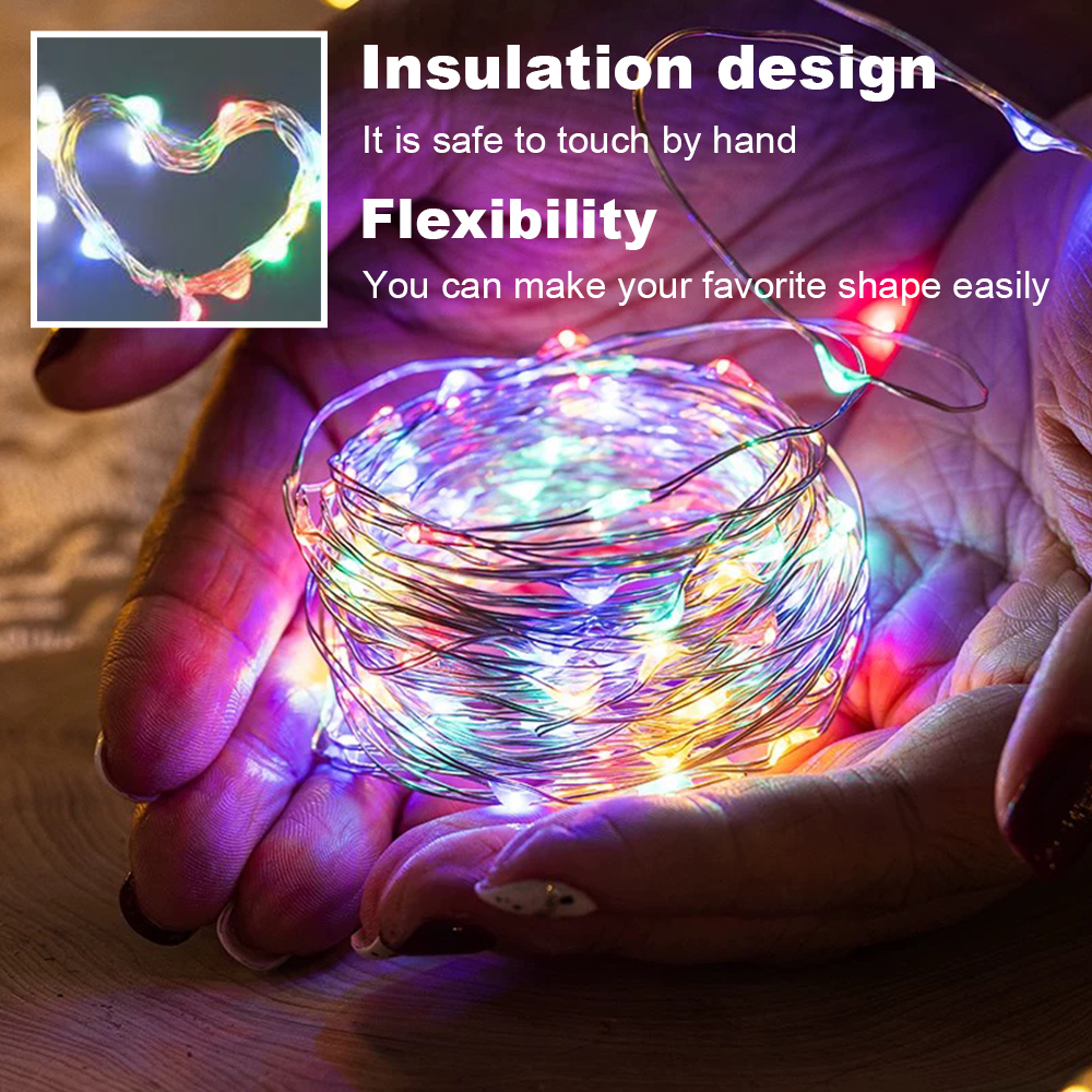 Multicolor LED String Lights