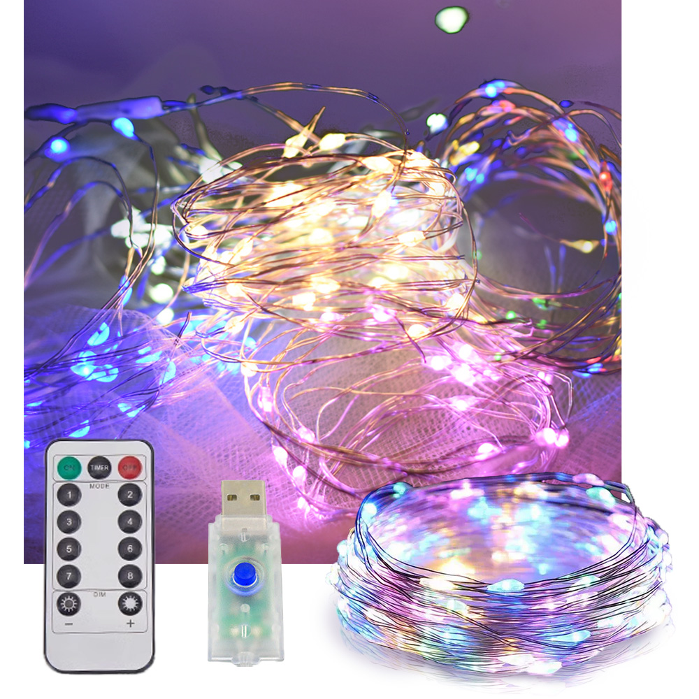 Multicolor LED String Lights