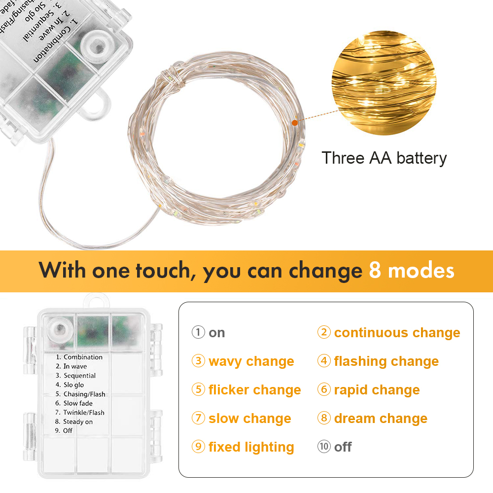 LED String Lights(Battery Supply)