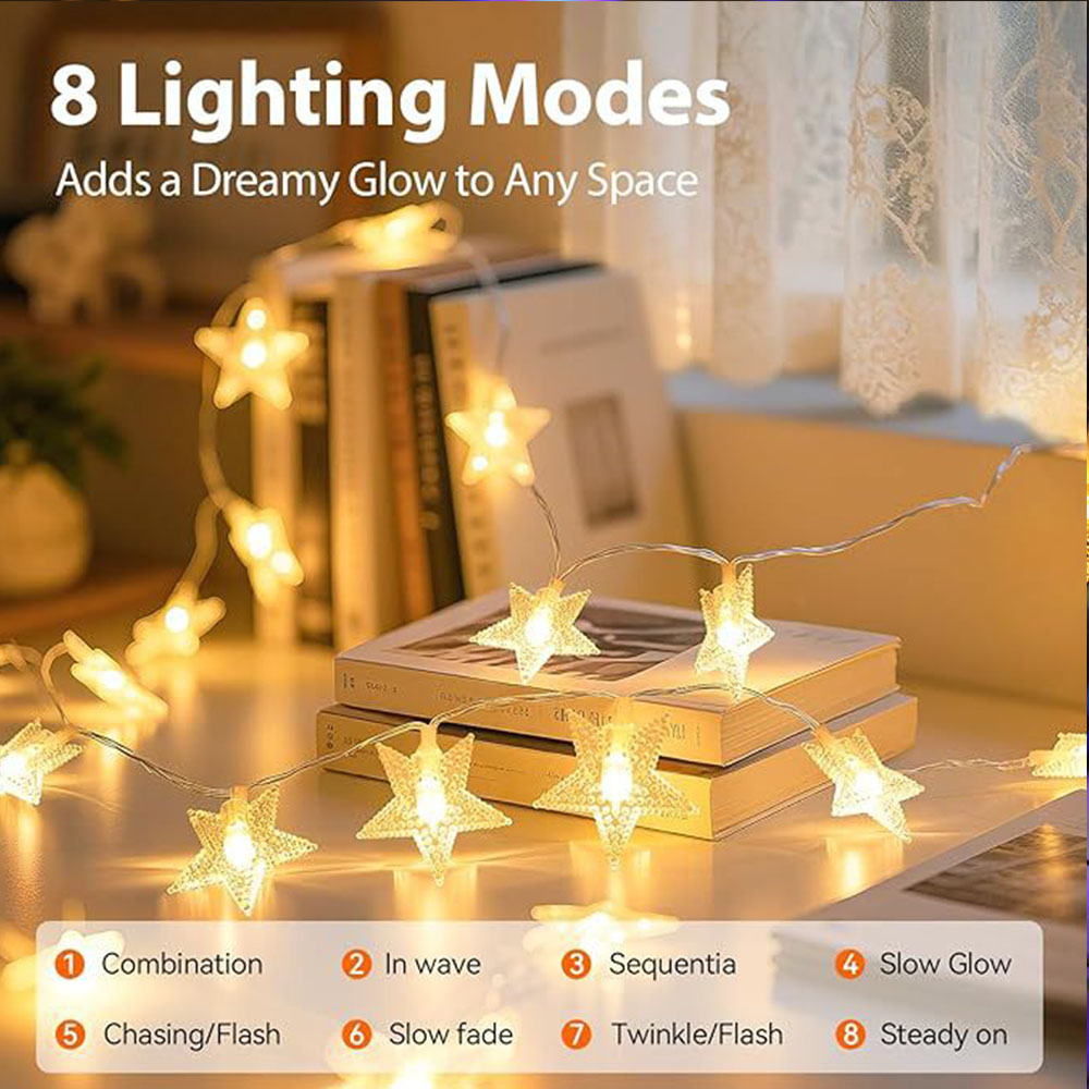 Stars String Lights(USB)