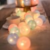 Cotton Thread Ball Light String