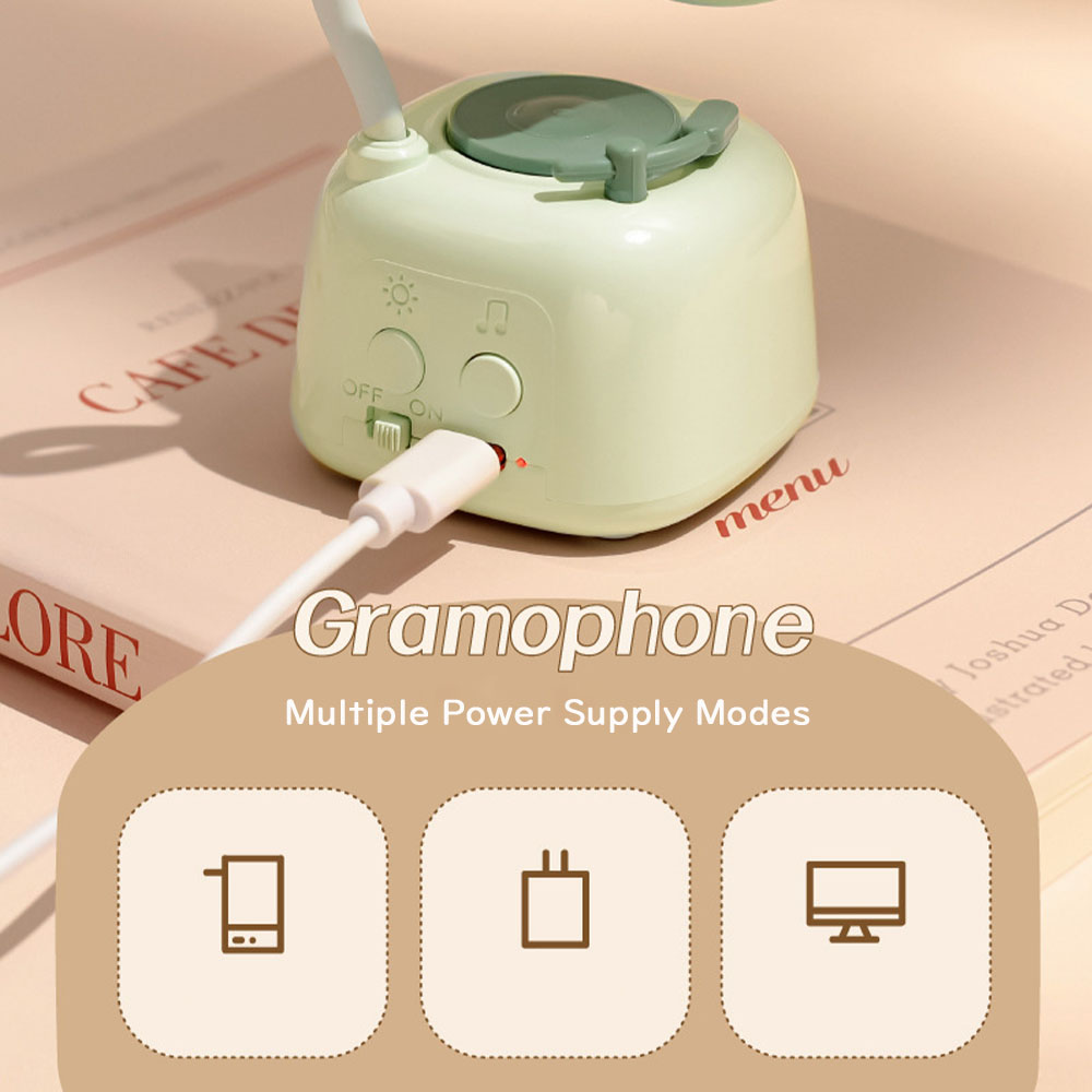 Gramophone Table Lamp